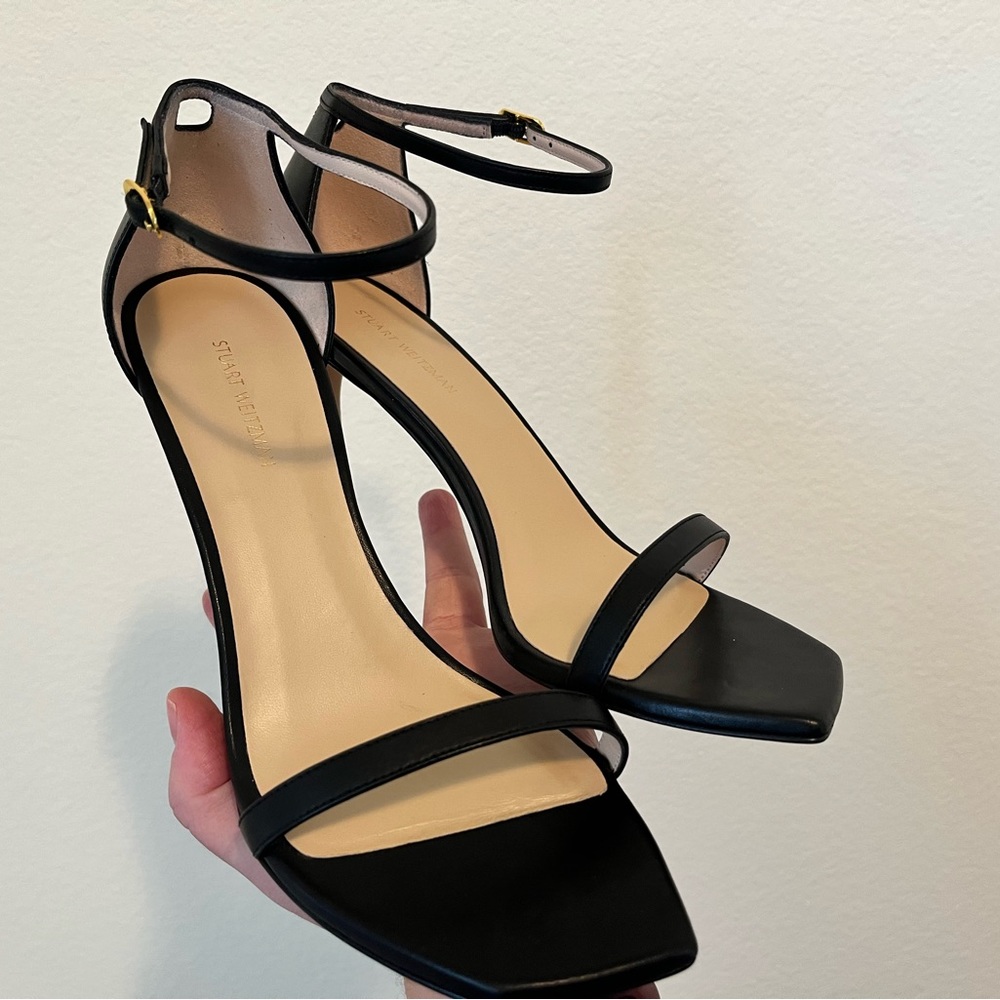 Stuart Weitzman Amelina Heeled Sandals - Picture 5 of 8